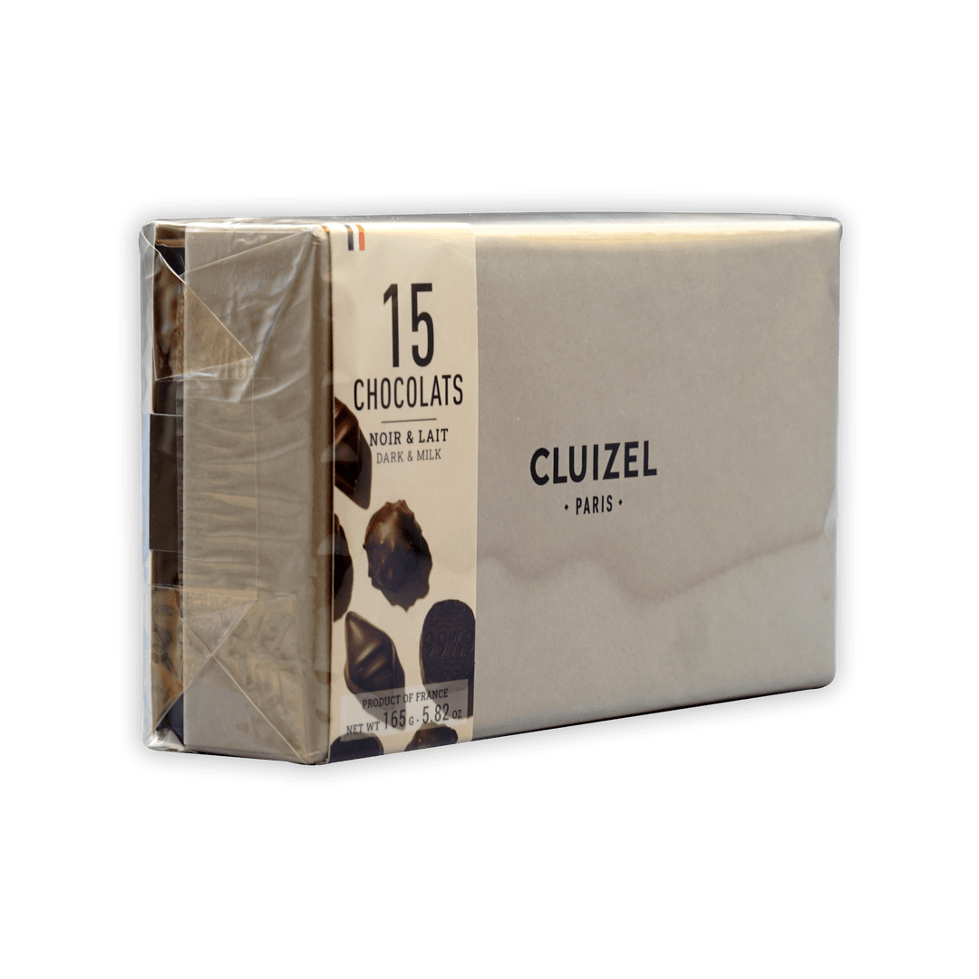 Michel Cluizel 15-Piece Chocolate Bon Bons Gift Box Mixed