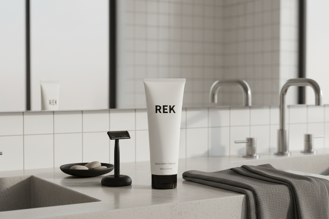 Micro-Derm Cleanser – Exfoliating & Renewing | REK Cosmetics