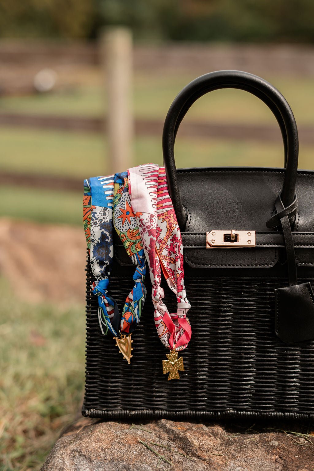 Scarf Necklaces - Spring
