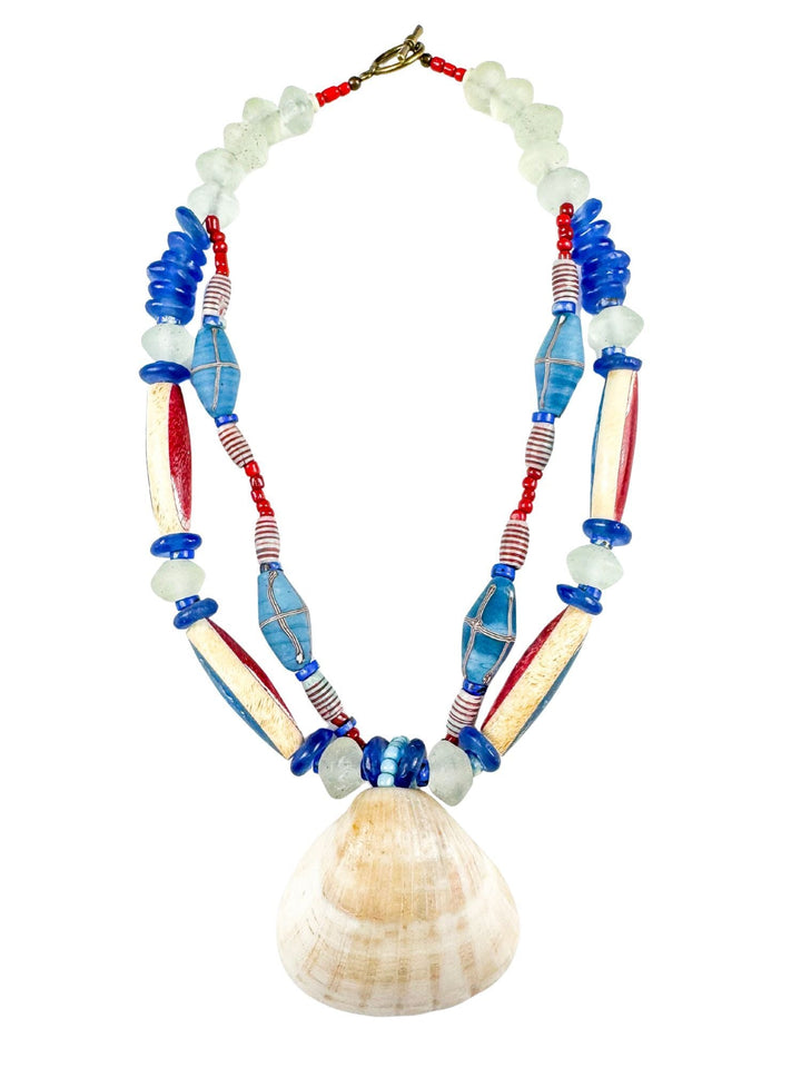 Layered Shell Necklace | Cape Cod