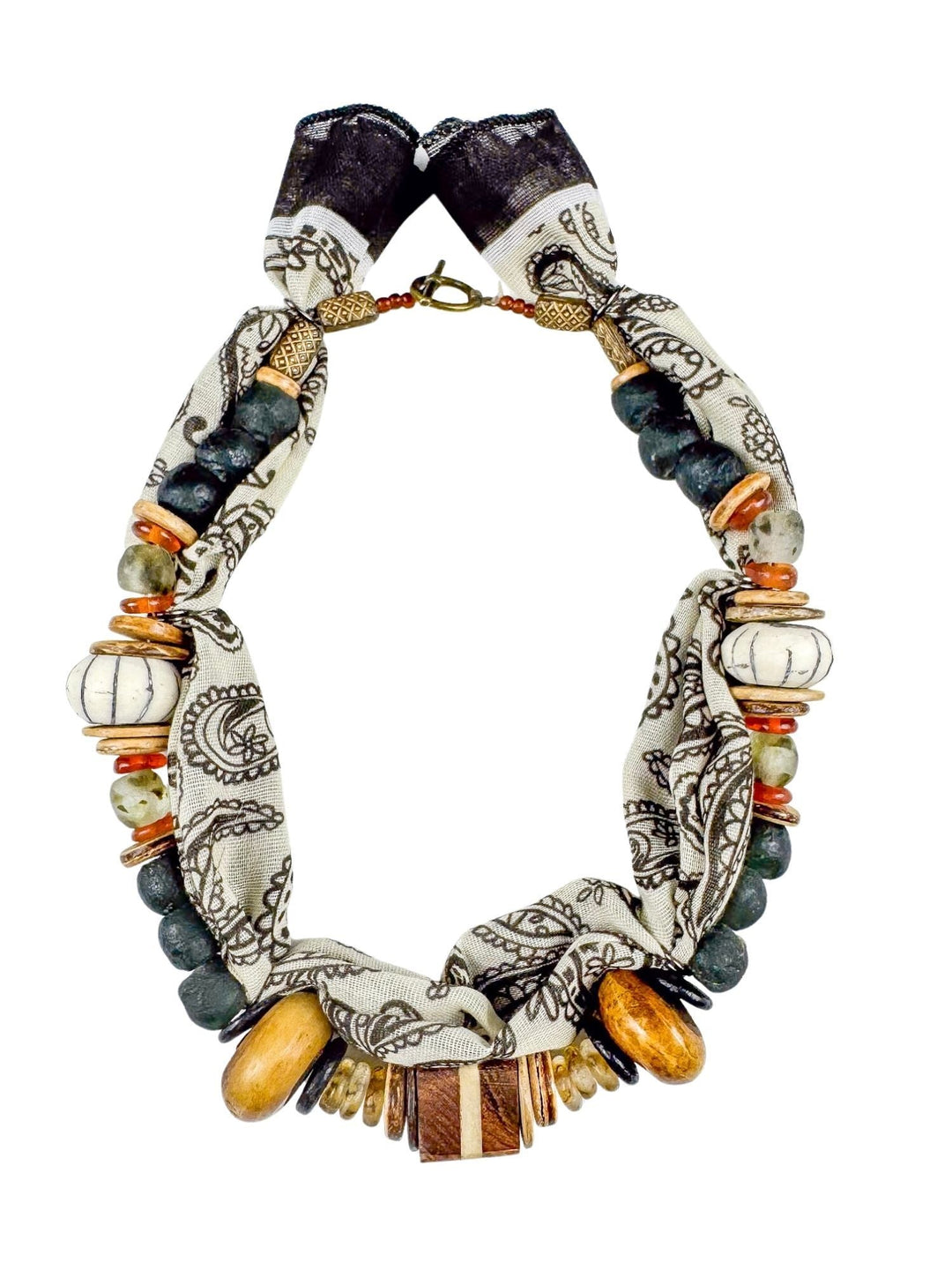 Beaded Bandana Necklace | Equestrian