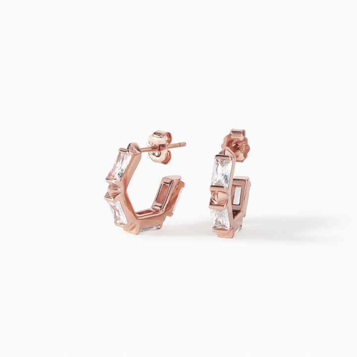 The Claire Hoop Earrings - Huggie