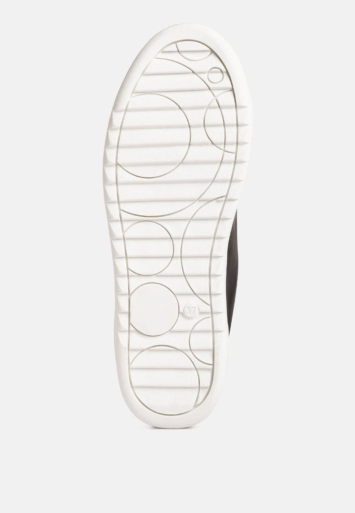 rouxy faux leather sneakers by London Rag