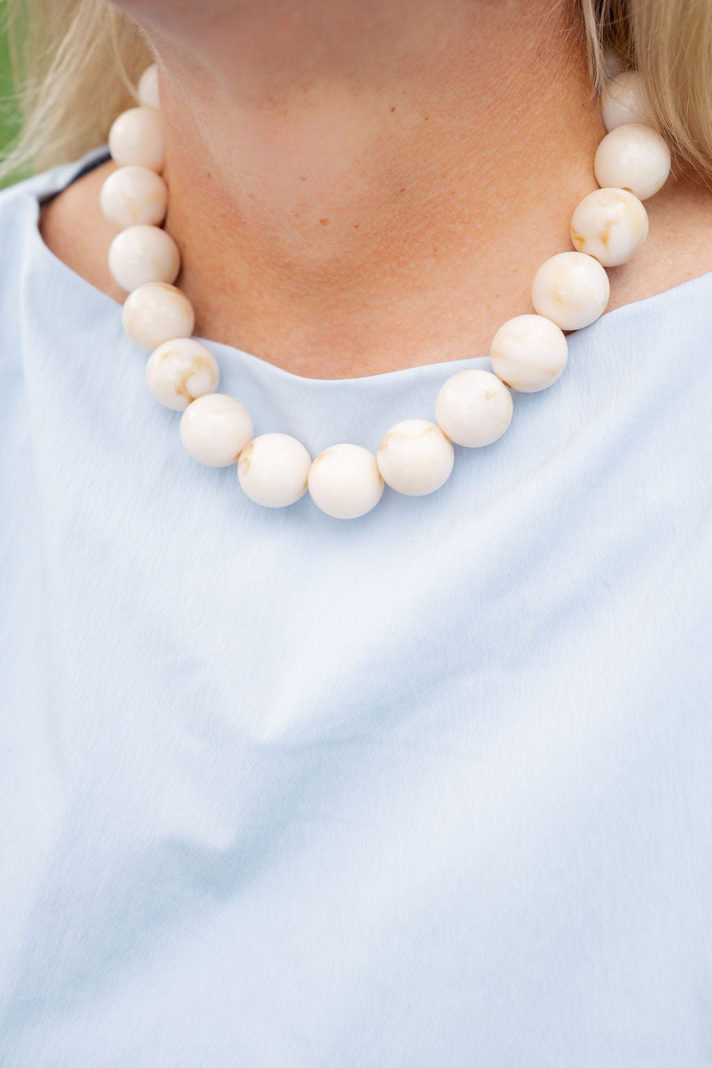 Ryan Beaded Acrylic Necklace