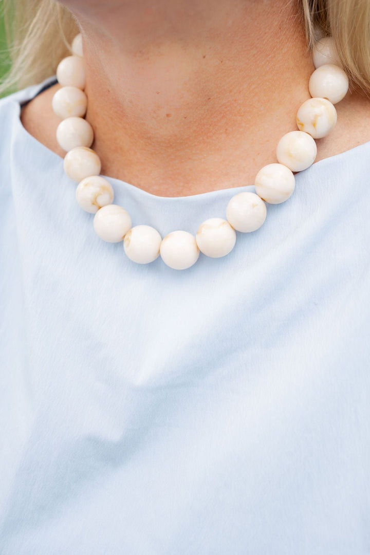 Ryan Beaded Acrylic Necklace