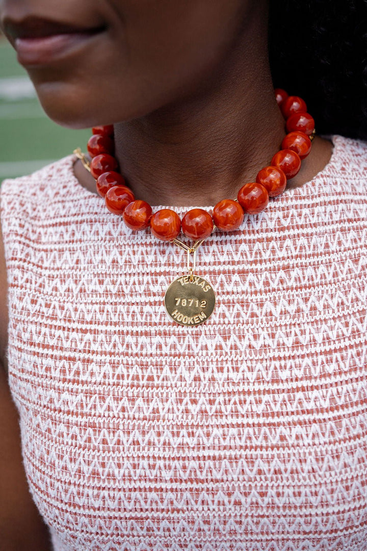Ryan Beaded Acrylic Necklace