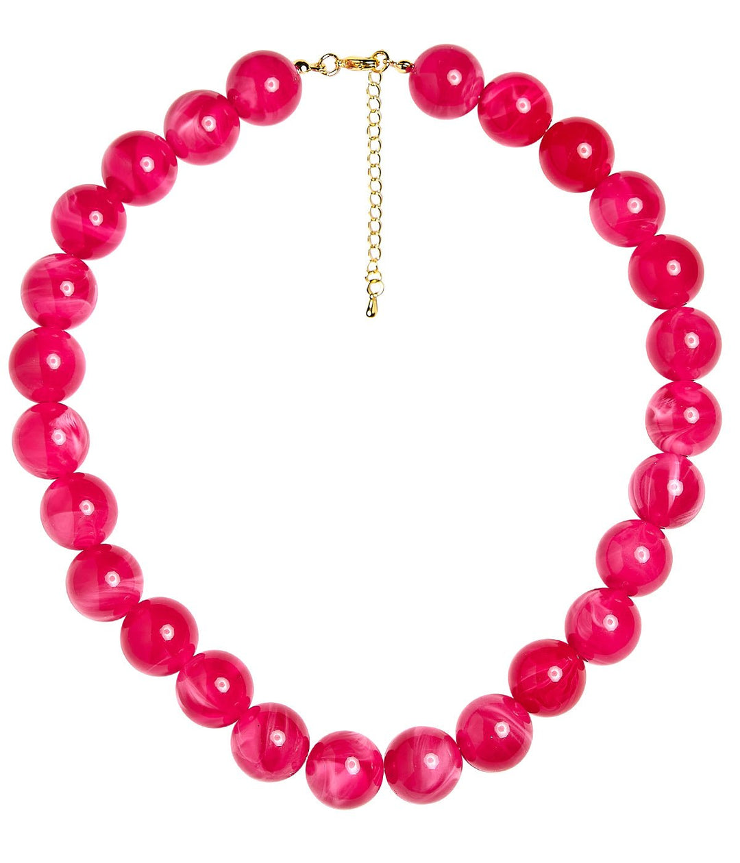 Ryan Beaded Acrylic Necklace