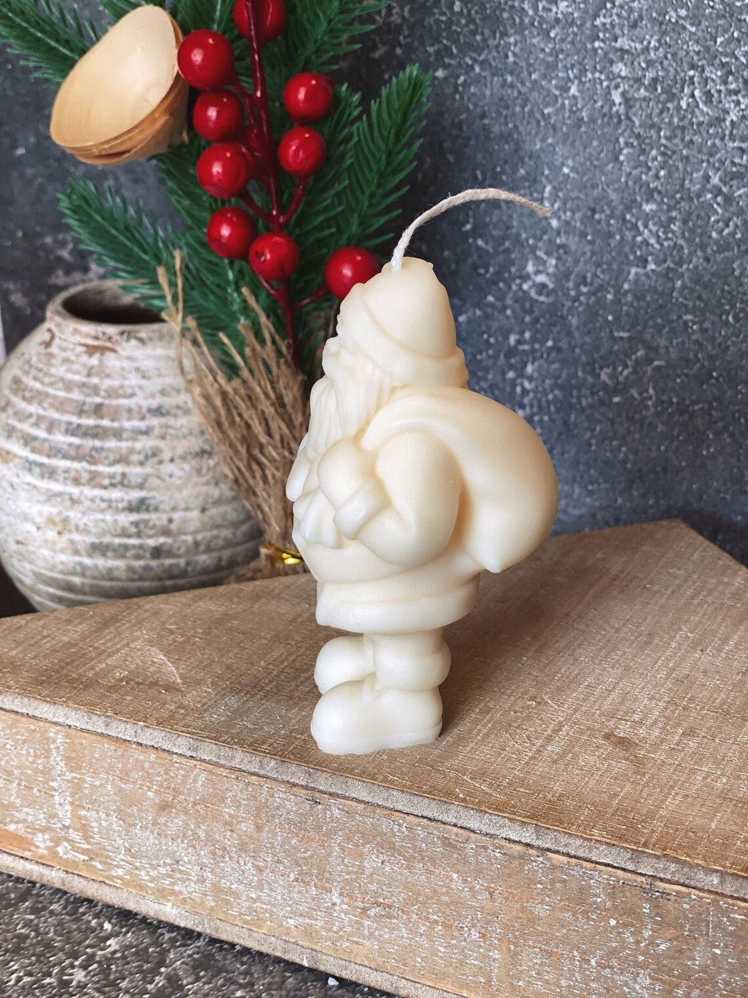 Santa Candles by Crazy About Candles