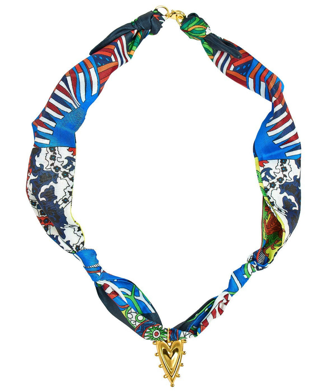Scarf Necklaces - Spring