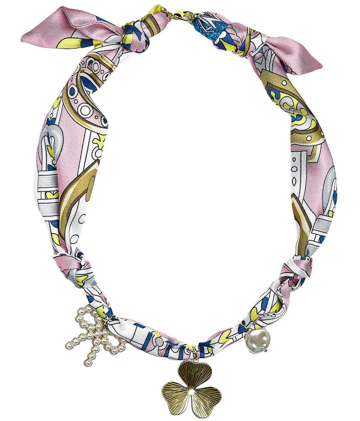 Scarf Necklaces - Spring