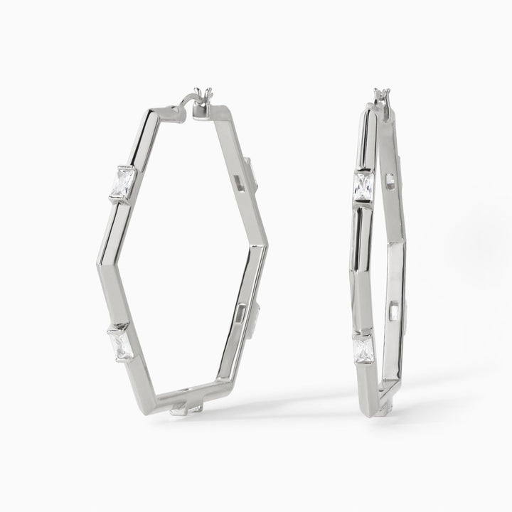 The Claire Hoop Earrings - Large