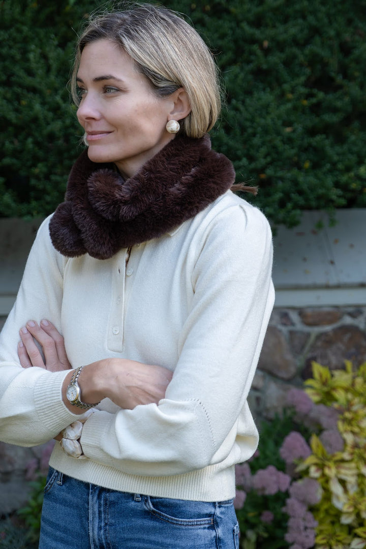 Snood- Faux Fur Scarf