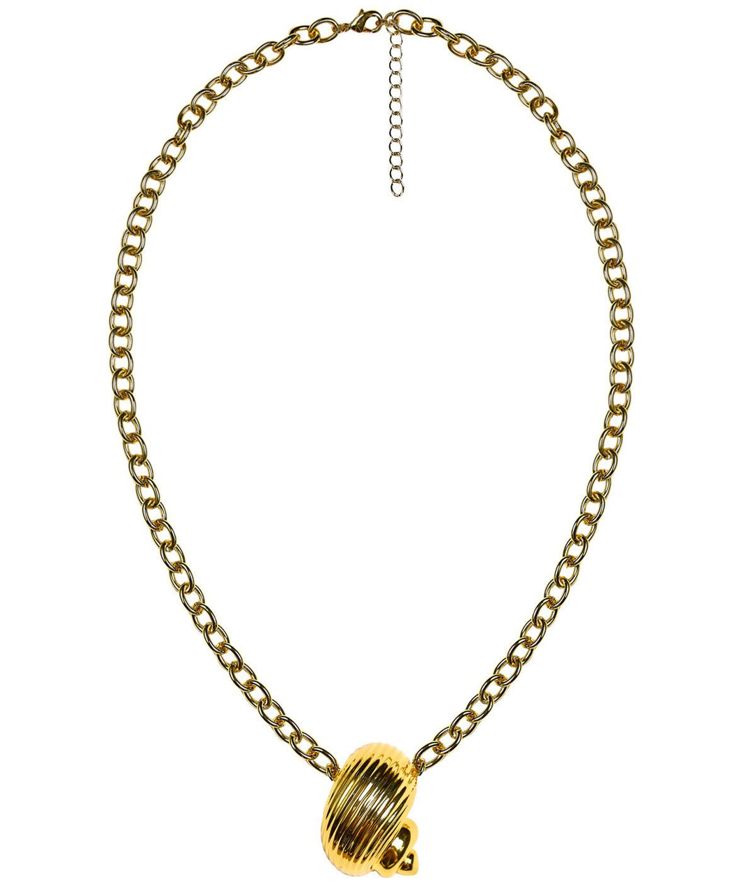 Soleil - Gold Conch Charm Necklace - 18k Gold Plated