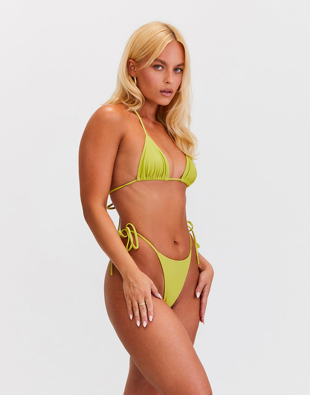 Le Triangle Top - Jackfruit Green by Sunkissed