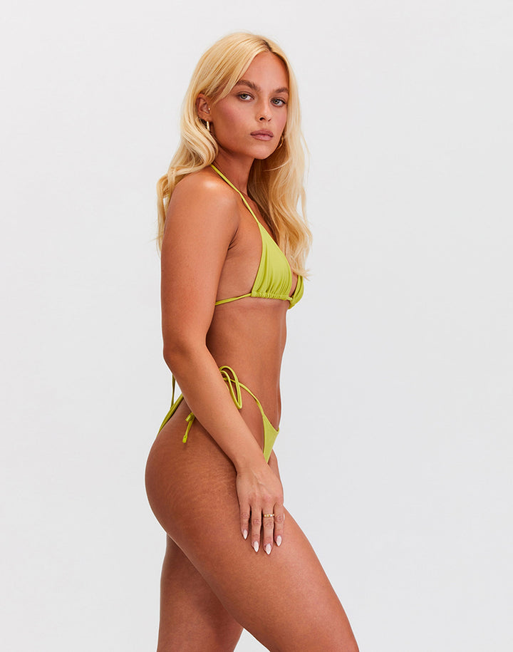 Le Triangle Top - Jackfruit Green by Sunkissed