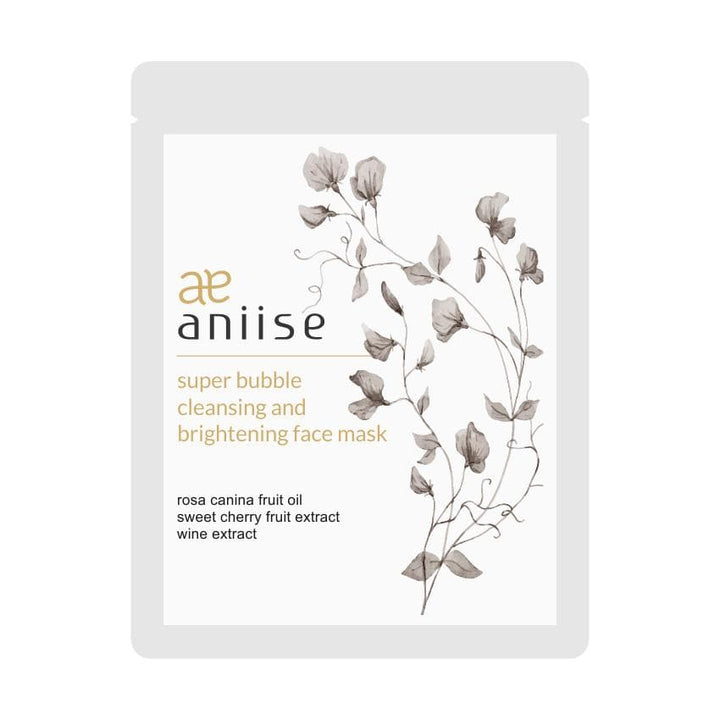 Super Bubble Cleansing and Illuminating Face sheet mask by Aniise