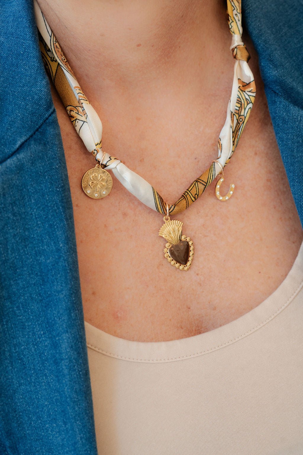 The Betsy Scarf Necklace