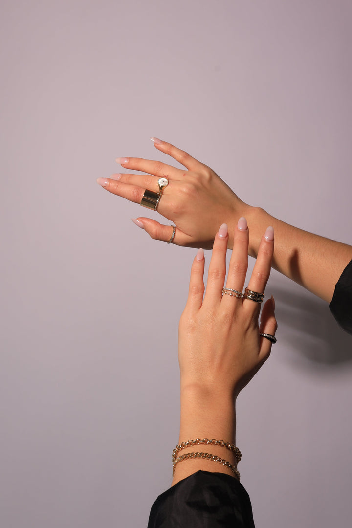 Thick Flat Ring by eklexic