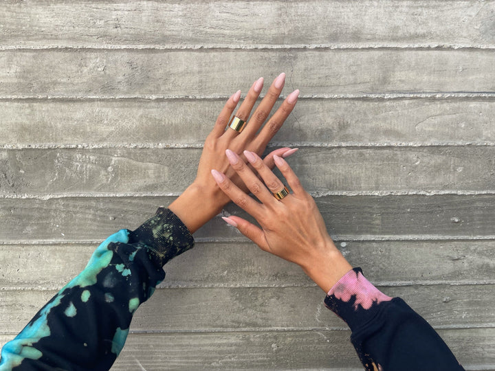 Thick Flat Ring by eklexic