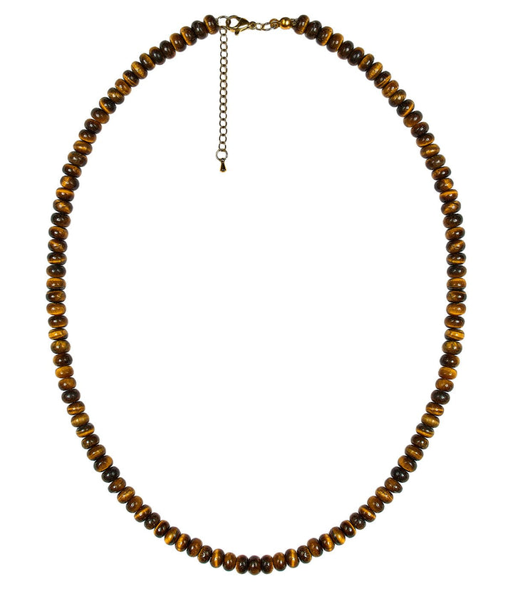 Tiger Eye Beaded Necklace