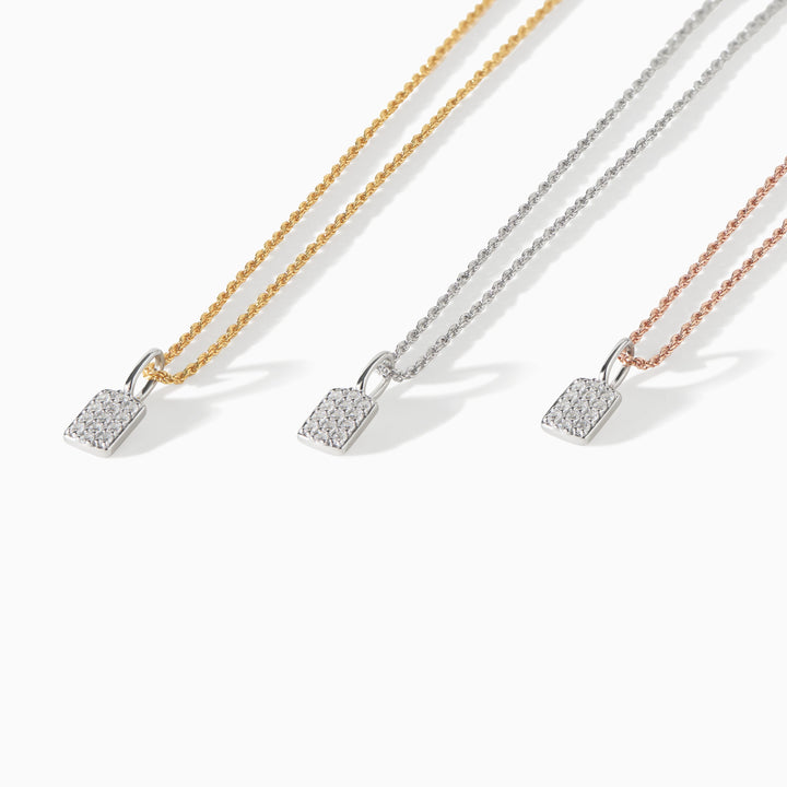 The Tracy Tiny Tag Necklace