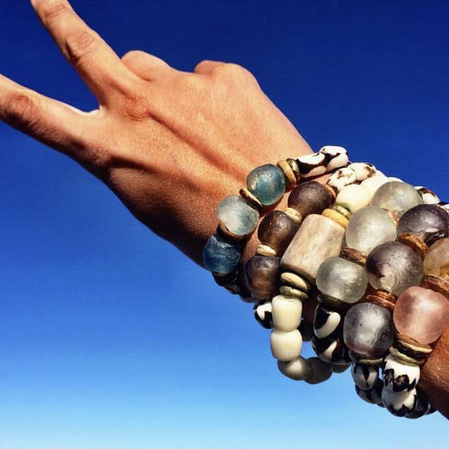 Tribal Stack Bracelet | Camel Batik