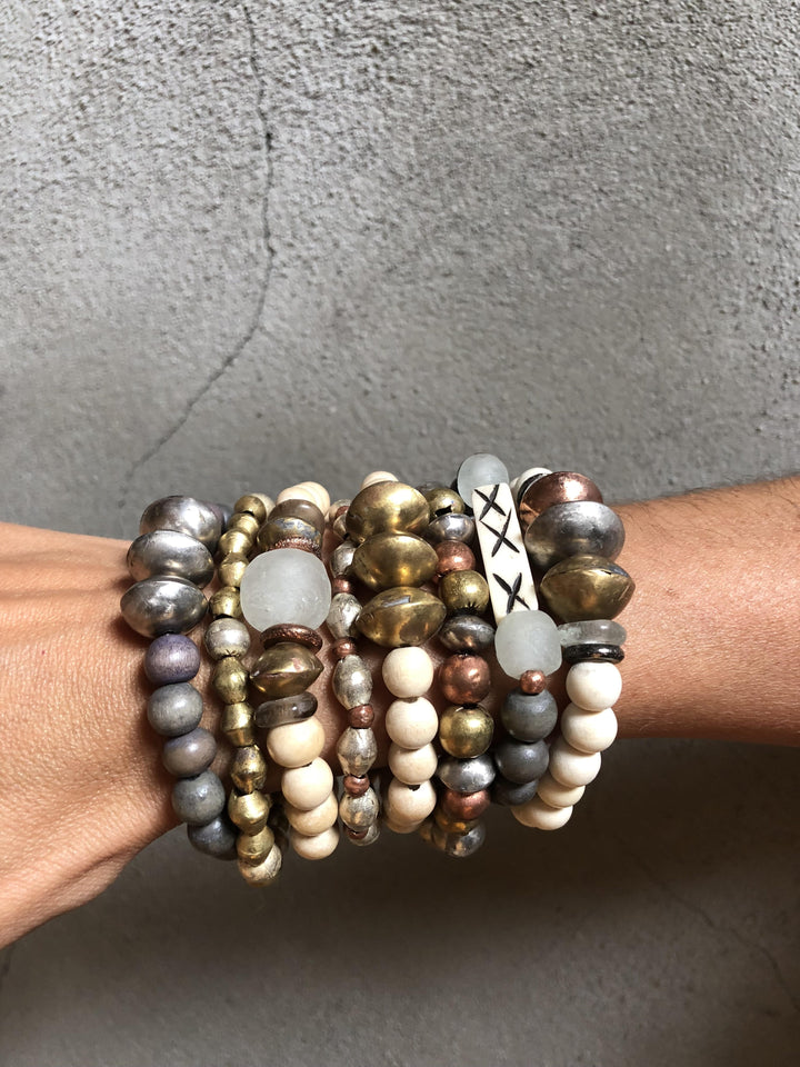 Trio Stack Bracelet Set | Mixed Metal