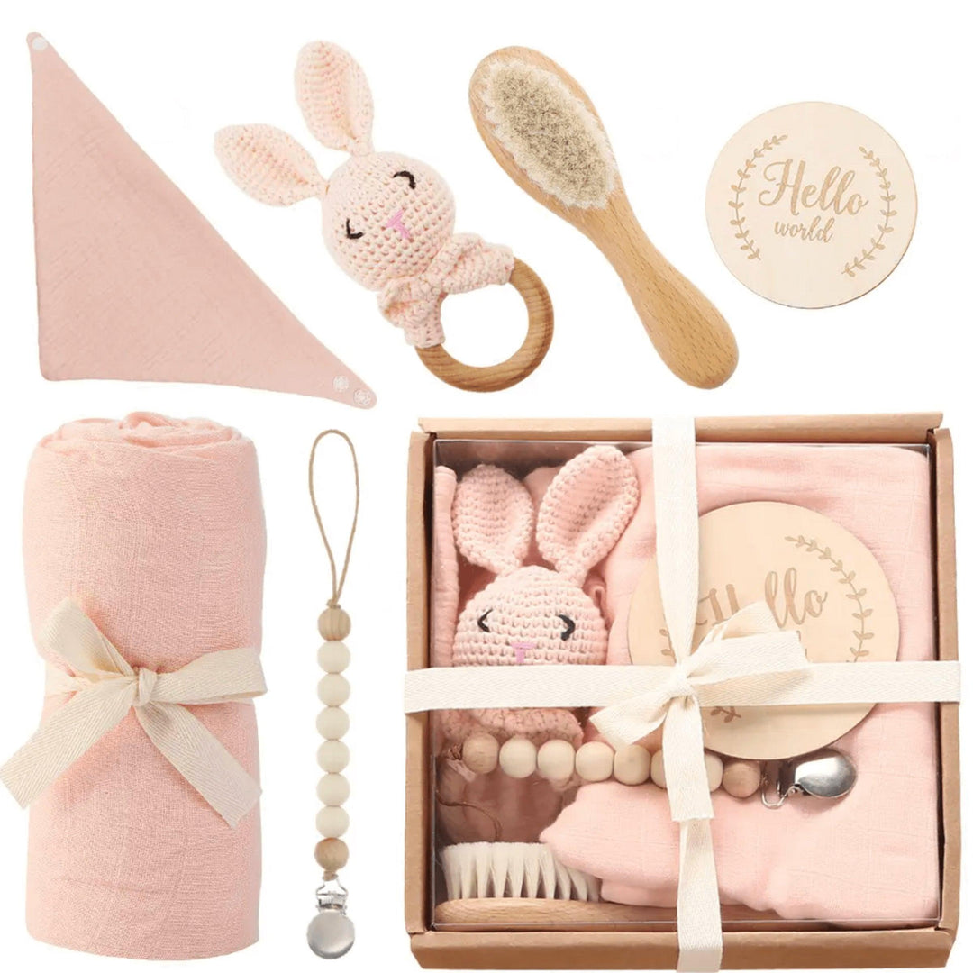 Welcome Baby Gift Set - Blush Pink by Giften Market