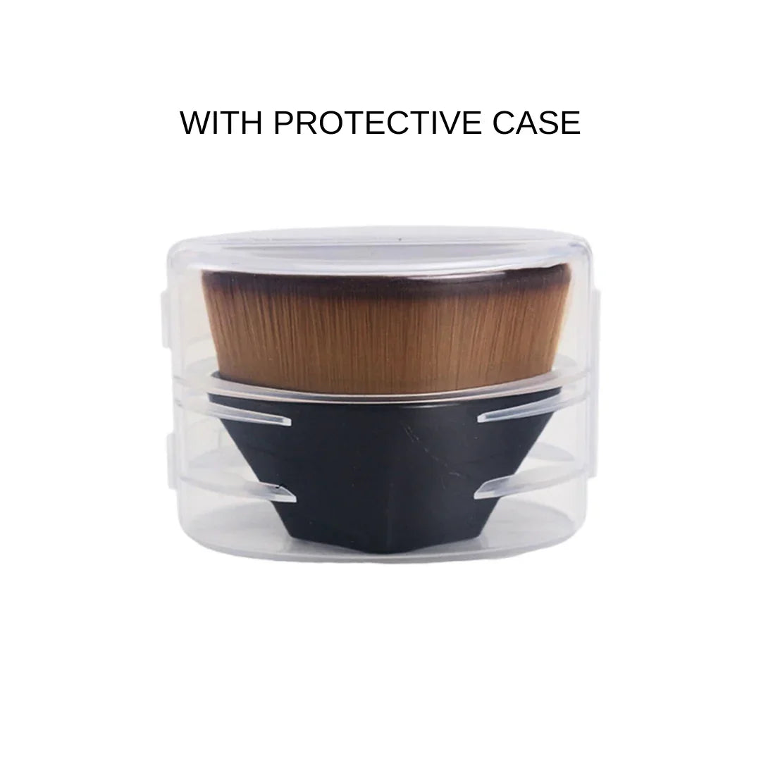 Hexagon Blending Liquid Foundation Kabuki Brush