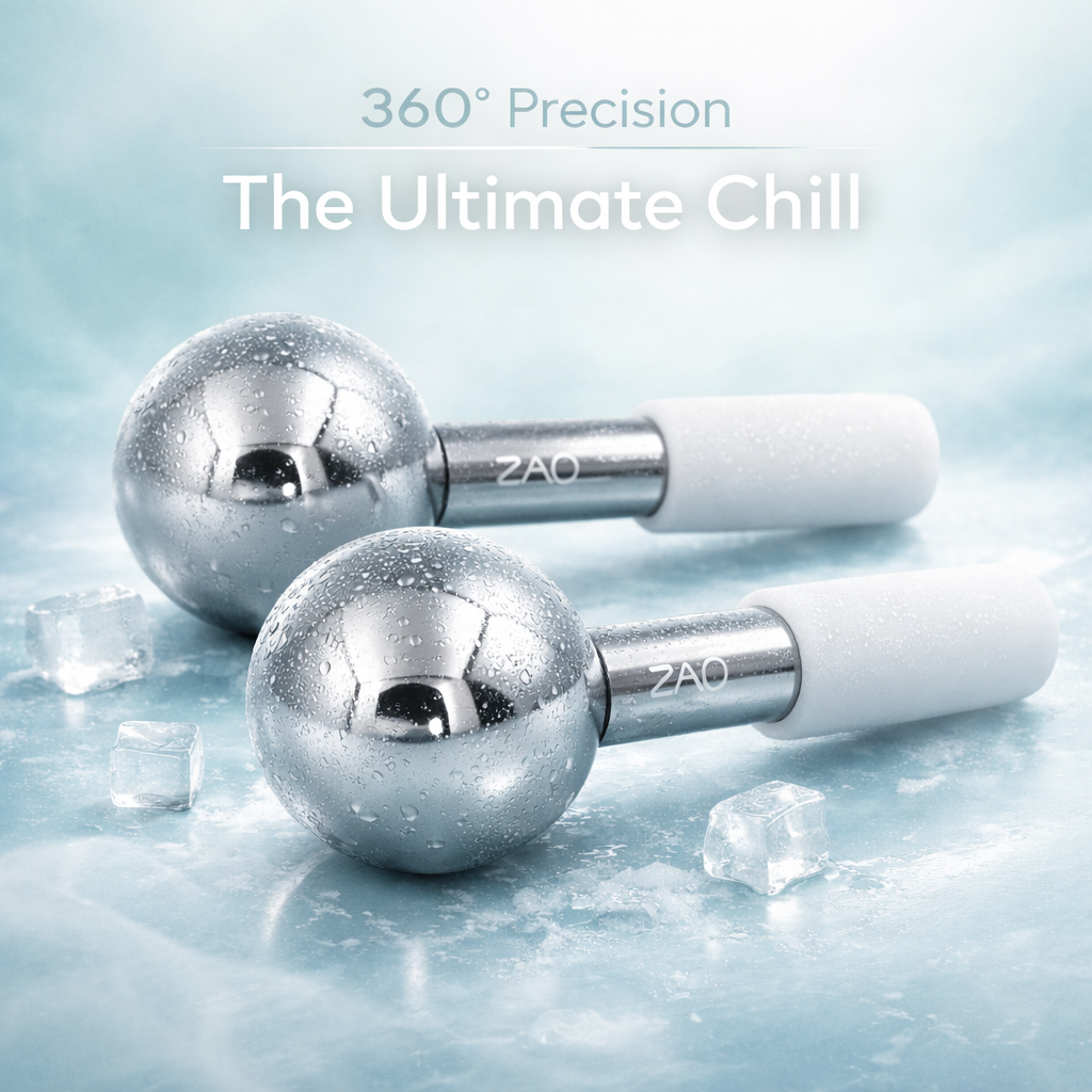 ZAQ Icy Steel Cryo Ice Globes: Ultimate Facial Cryotherapy Tool