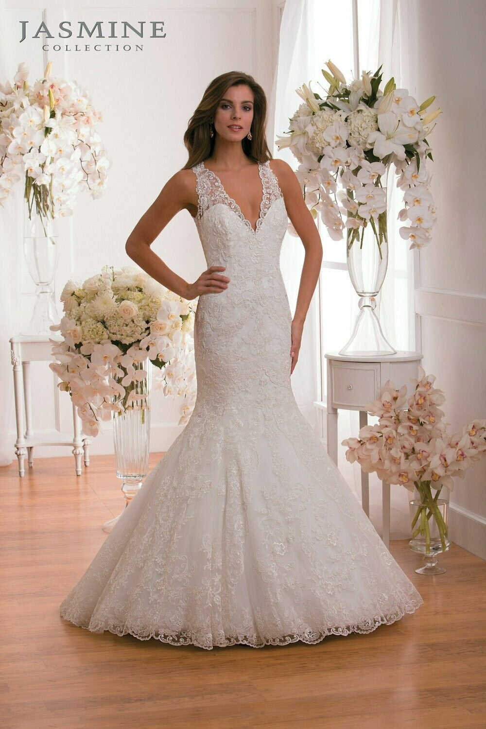 Jasmine Bridal Gown Style F171019 Size 22