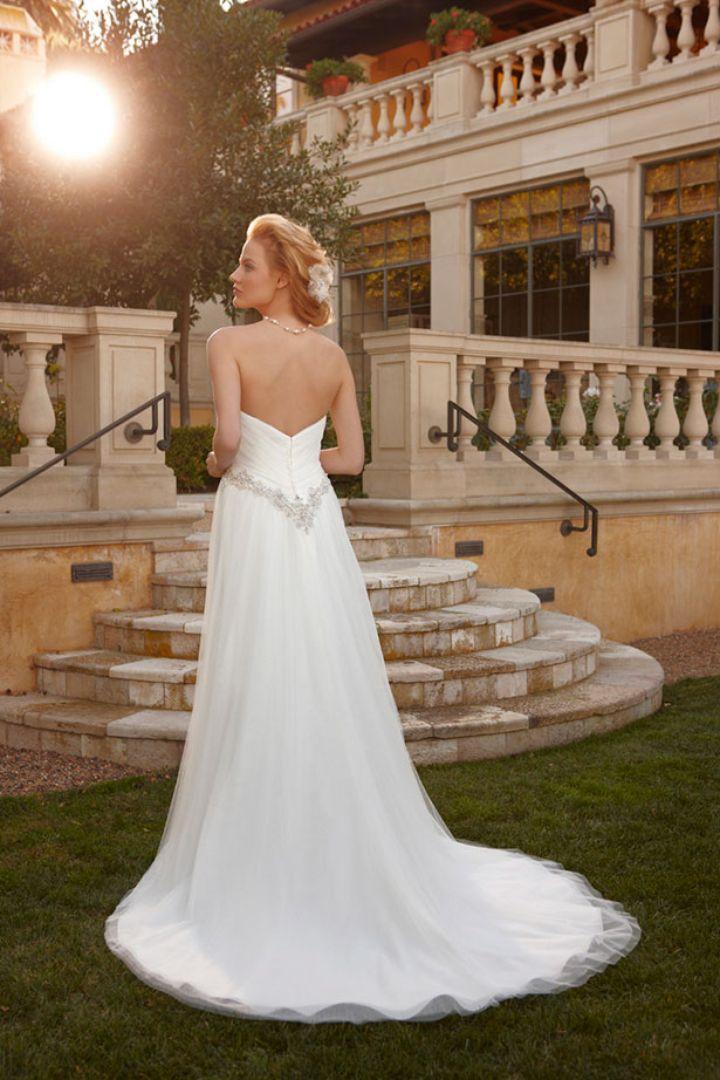 Soft Tulle A-line Gown Style 2041 Size 14