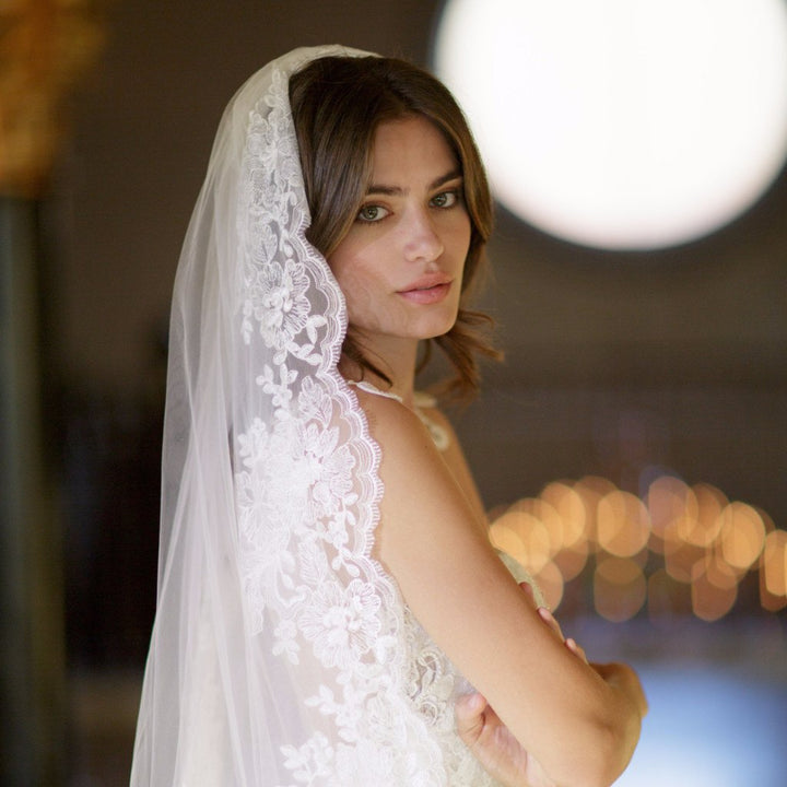 Ana Cathedral Veil by Brides and Hairpins
