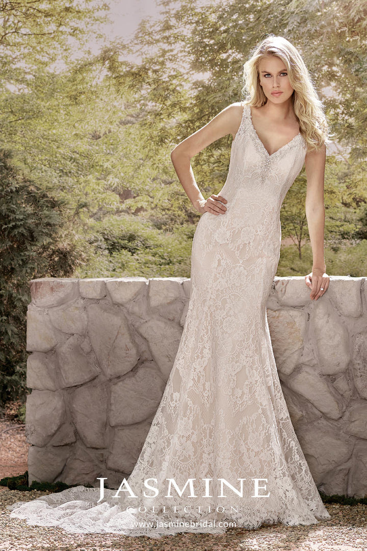 Jasmine Bridal Gown Style  F191013 Size 10