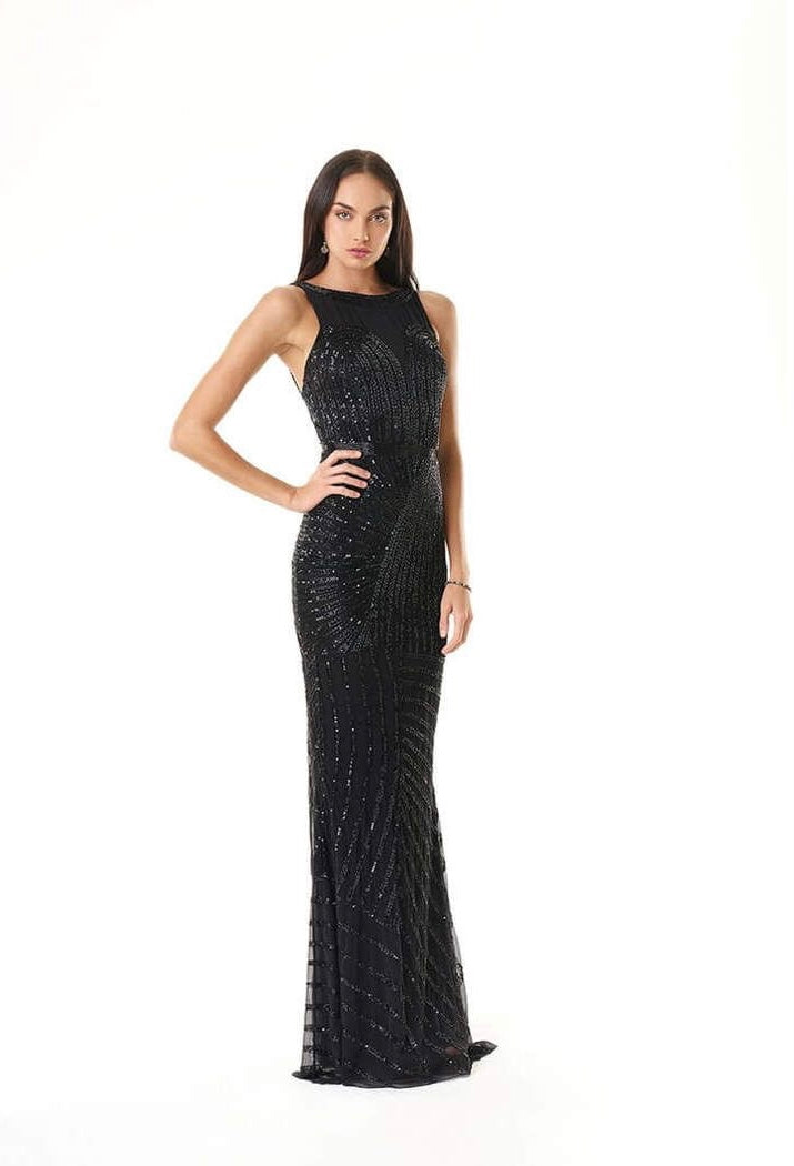 Round Neck Beaded Prom Dresses Short Sleeve A-Line Evening Dresses 20113 Custom Colors / US2 Round Neck Beaded Prom Dresses Short Sleeve A-Line Evening Dresses 20113 Custom Colors / US2