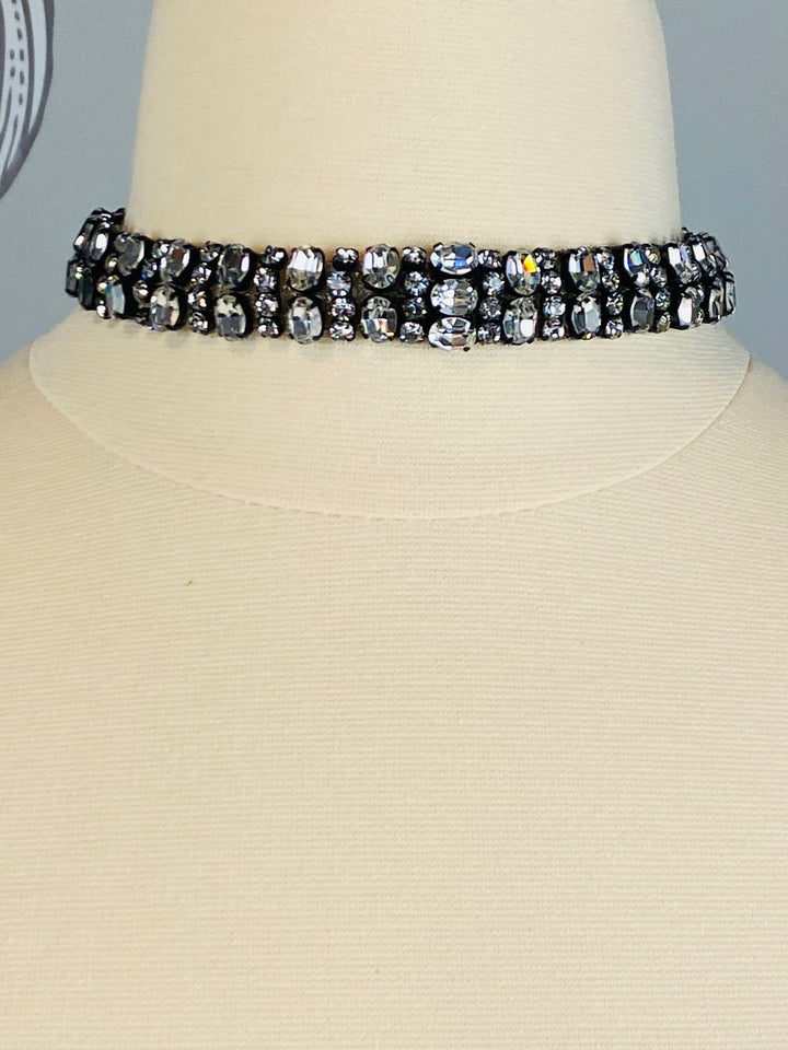 Crystal Choker Necklace by Erin Cole