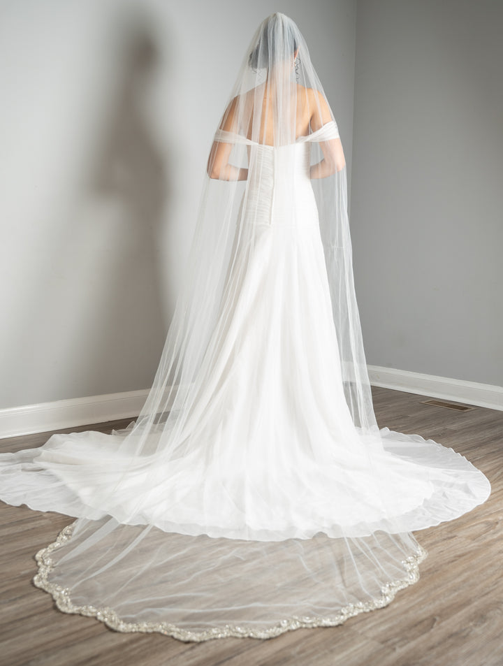 Bling Cathedral Veil Style BLV869