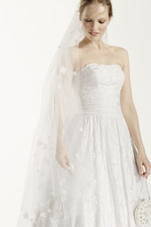 Lace Applique Ballgown by Galina Style WG3512 Size 14 (NWT) Pomp and Port Lace Applique Ballgown by Galina Style WG3512 Size 14 (NWT) Pomp and Port
