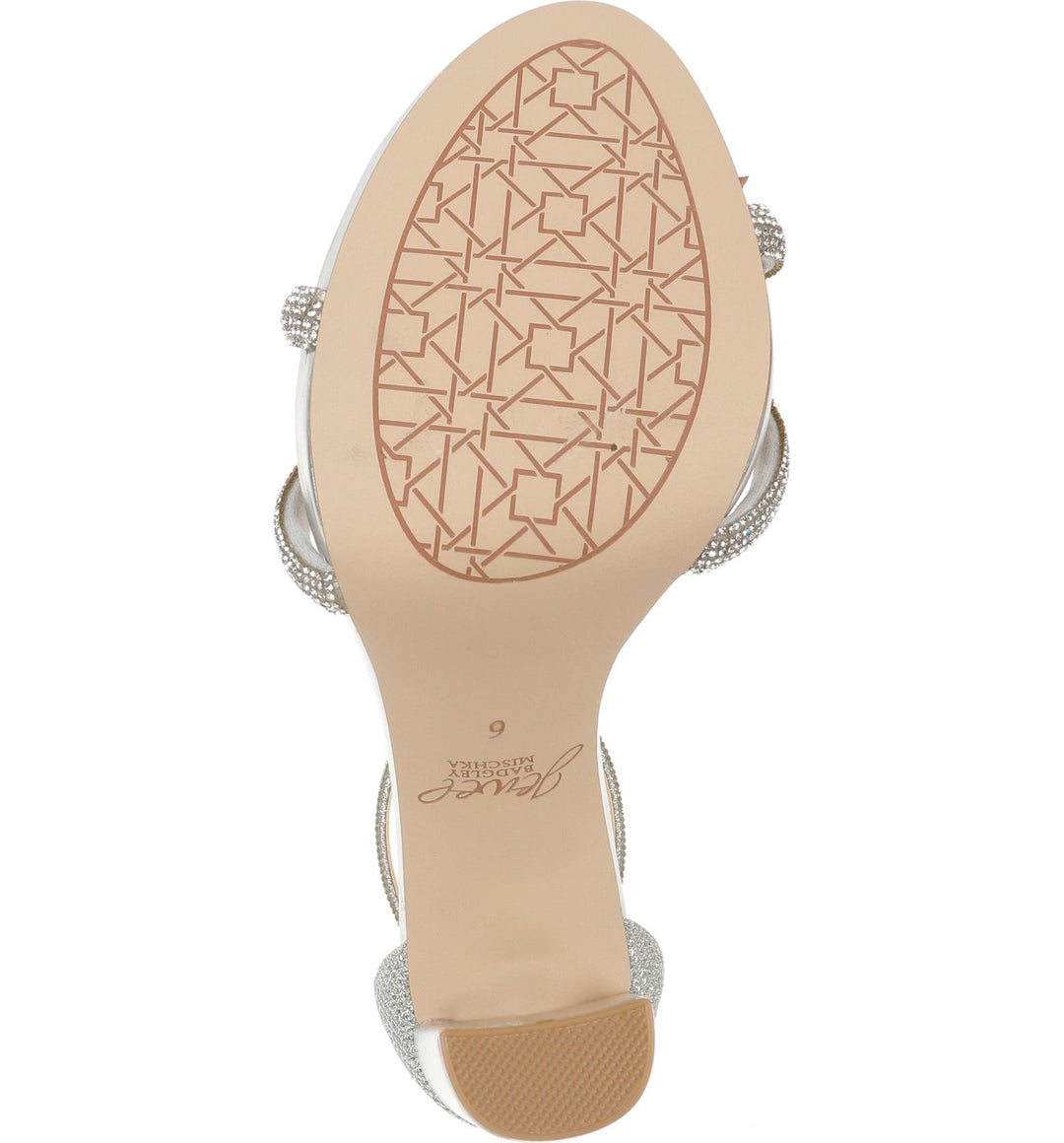 Jewel Badgley Mischka LEXIE Sandal, Silver