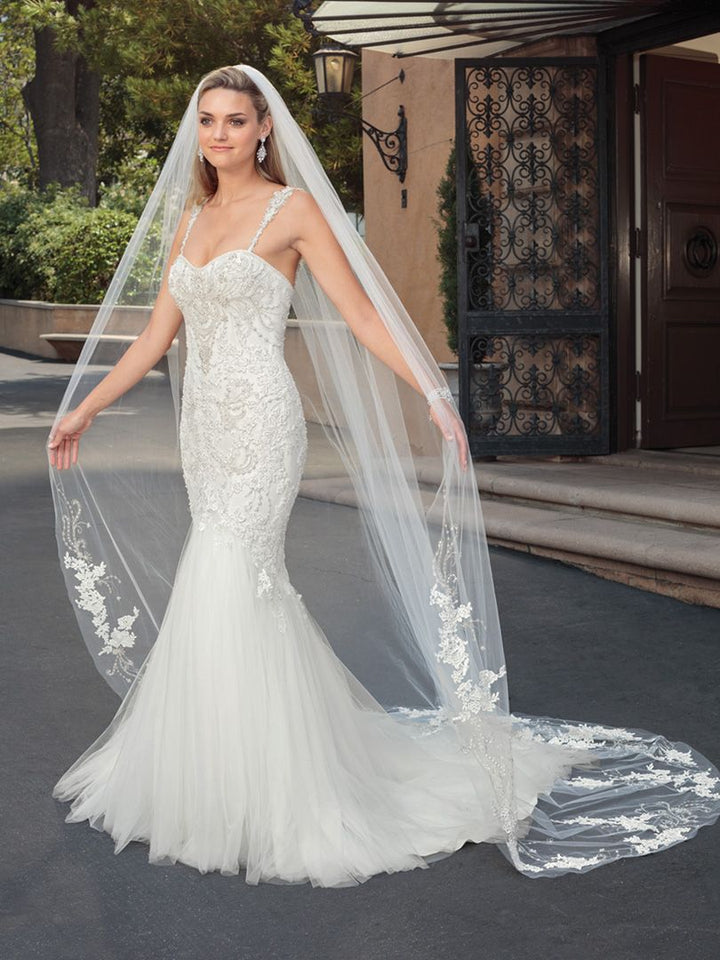 Casablanca Bridal Veil Style 2320V