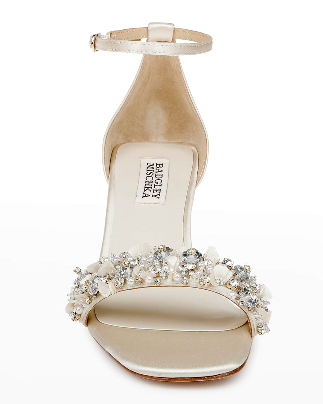 Badgley Mischka TEASHA Wedge Sandal, Ivory
